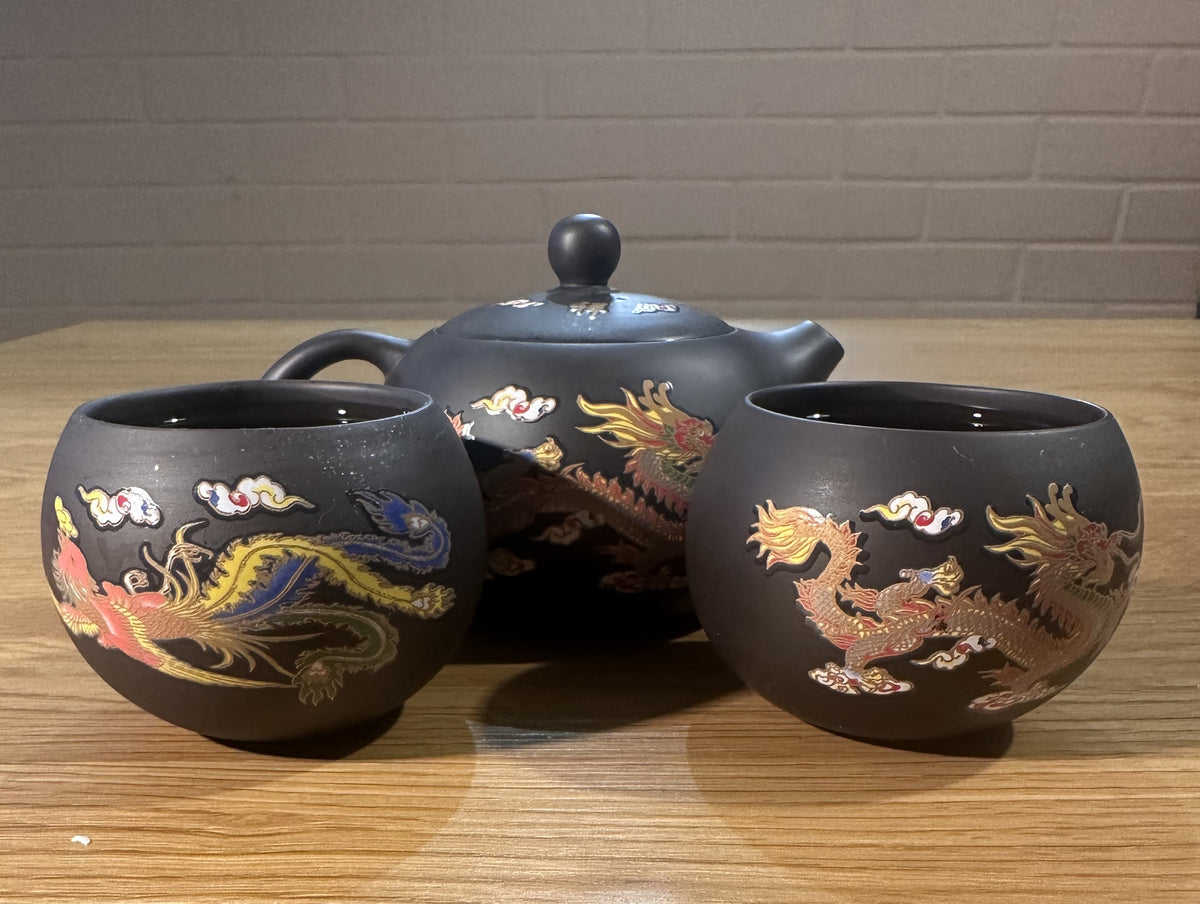 Color Changing Dragon & Phoenix Teapot