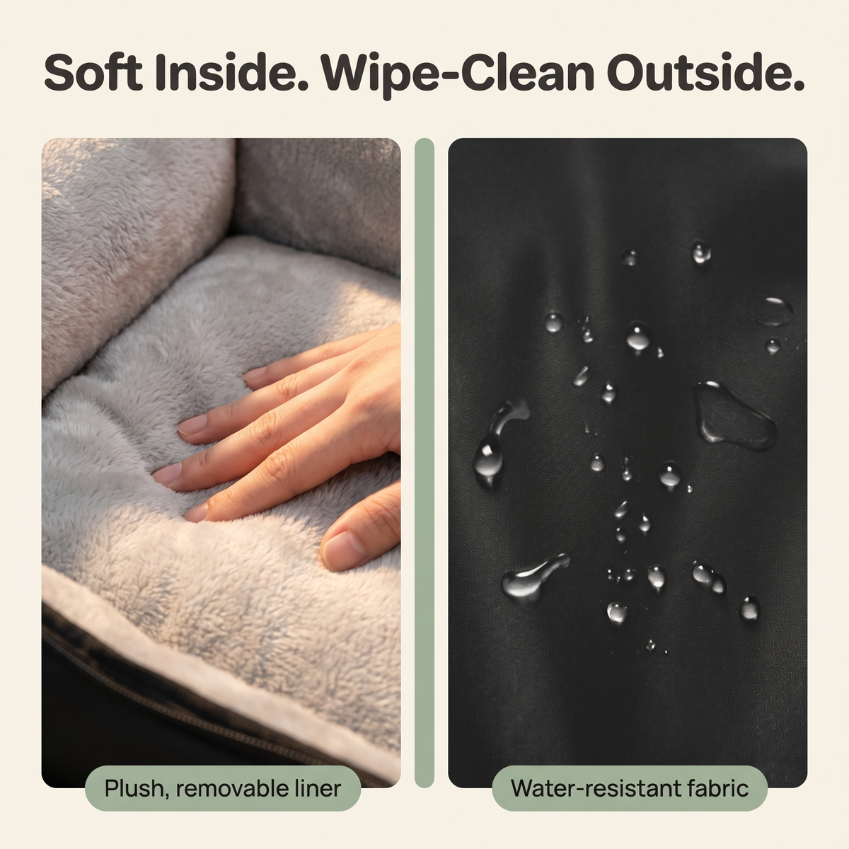 Nap-worthy, and easy to keep clean